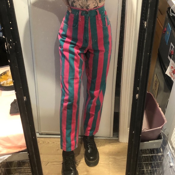 Vintage C’est Toi stripe pants - Picture 4 of 4